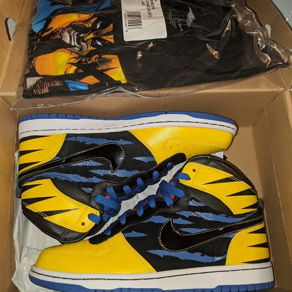 Nike big high wolverines